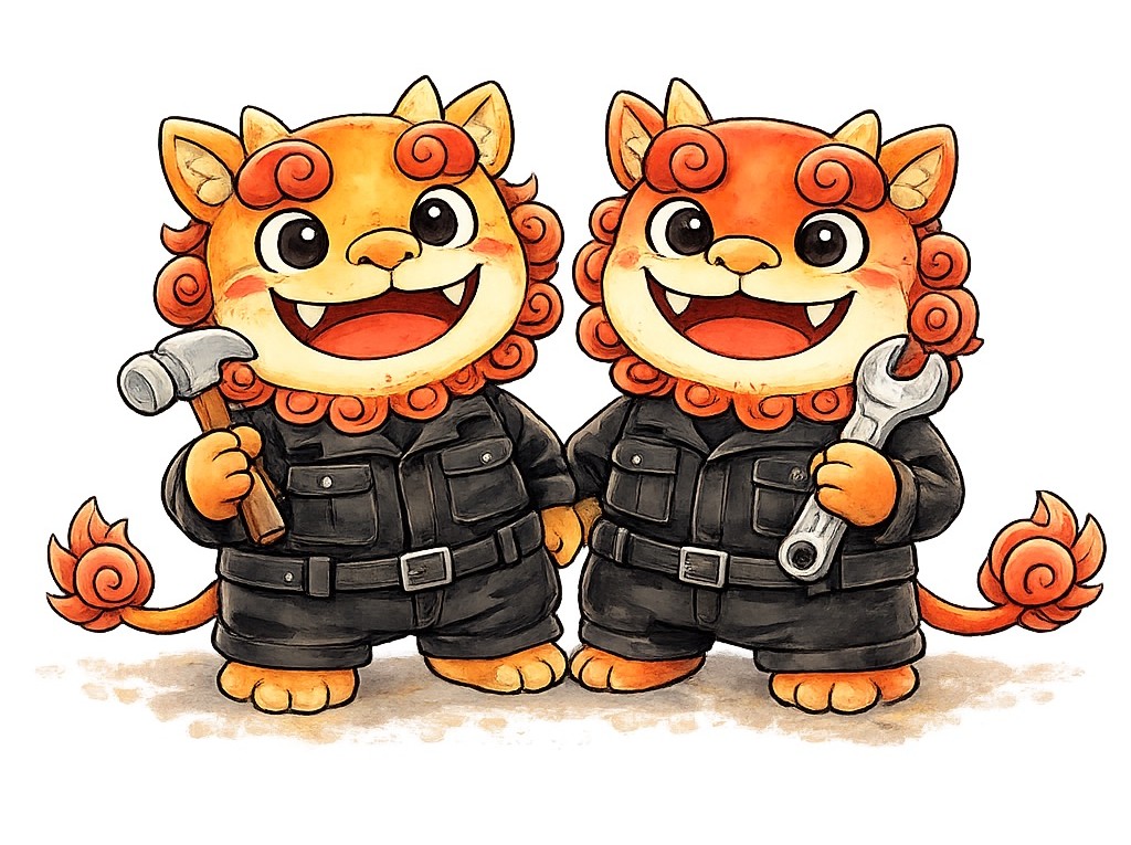 沖縄リフォーム会社まとめサイト：ここはれてキャラクター